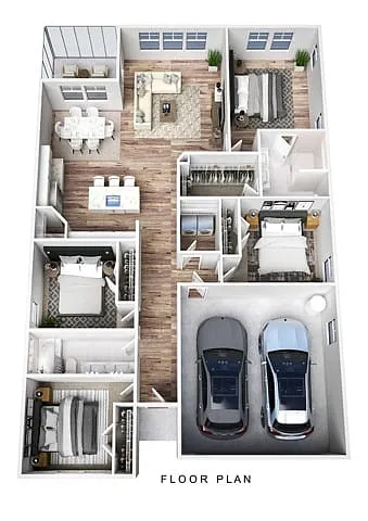 Floor plan Waverly