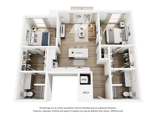 Floor plan 2H