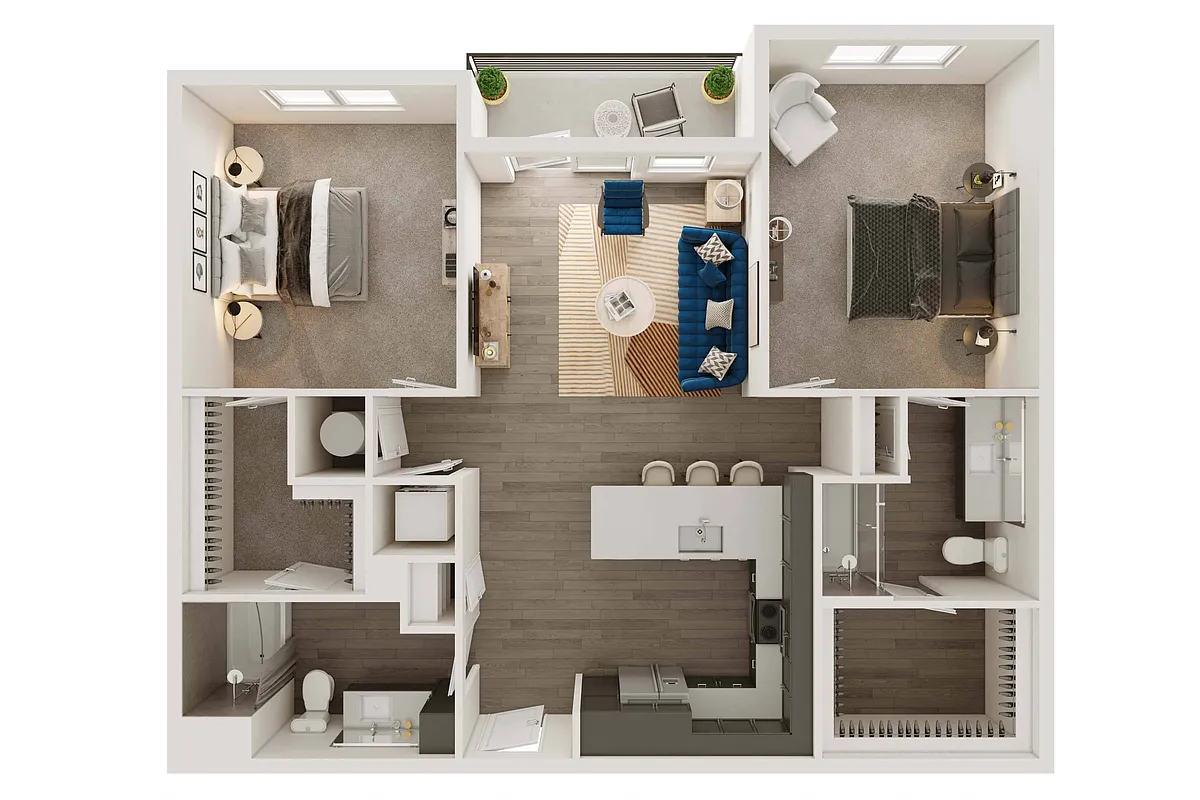 Floor plan B1p
