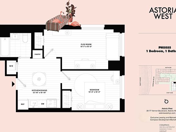 2nd image of 30-77 Vernon Blvd Penthouse 805S
