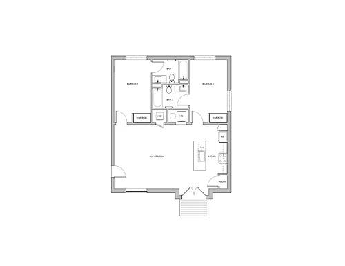 Floor plan Brumby