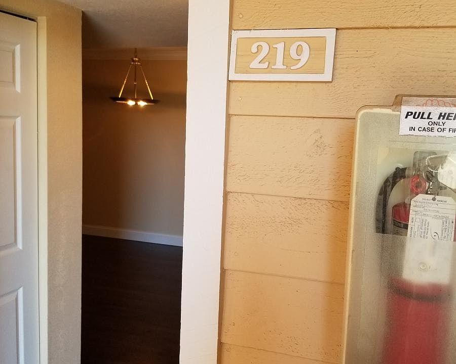 Unit 219, a first floor unit.