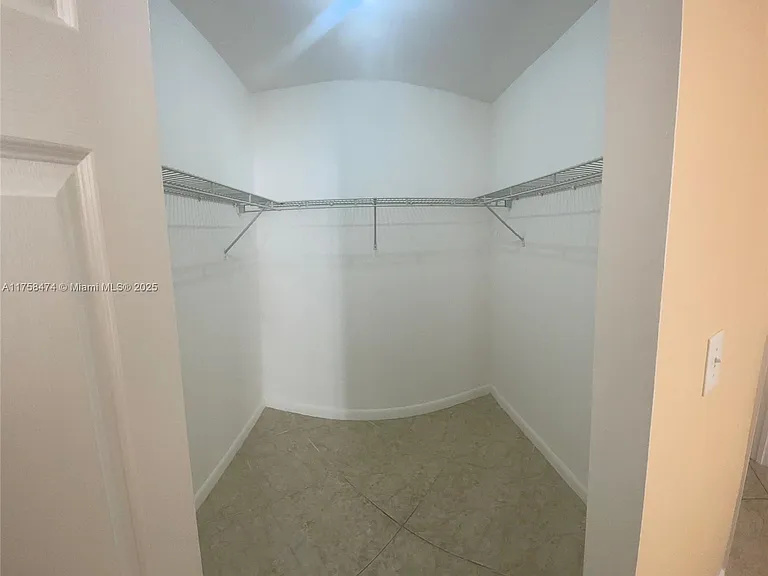 Large walk-in closet in main bedroom!