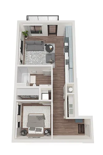 Floor plan Beartrap