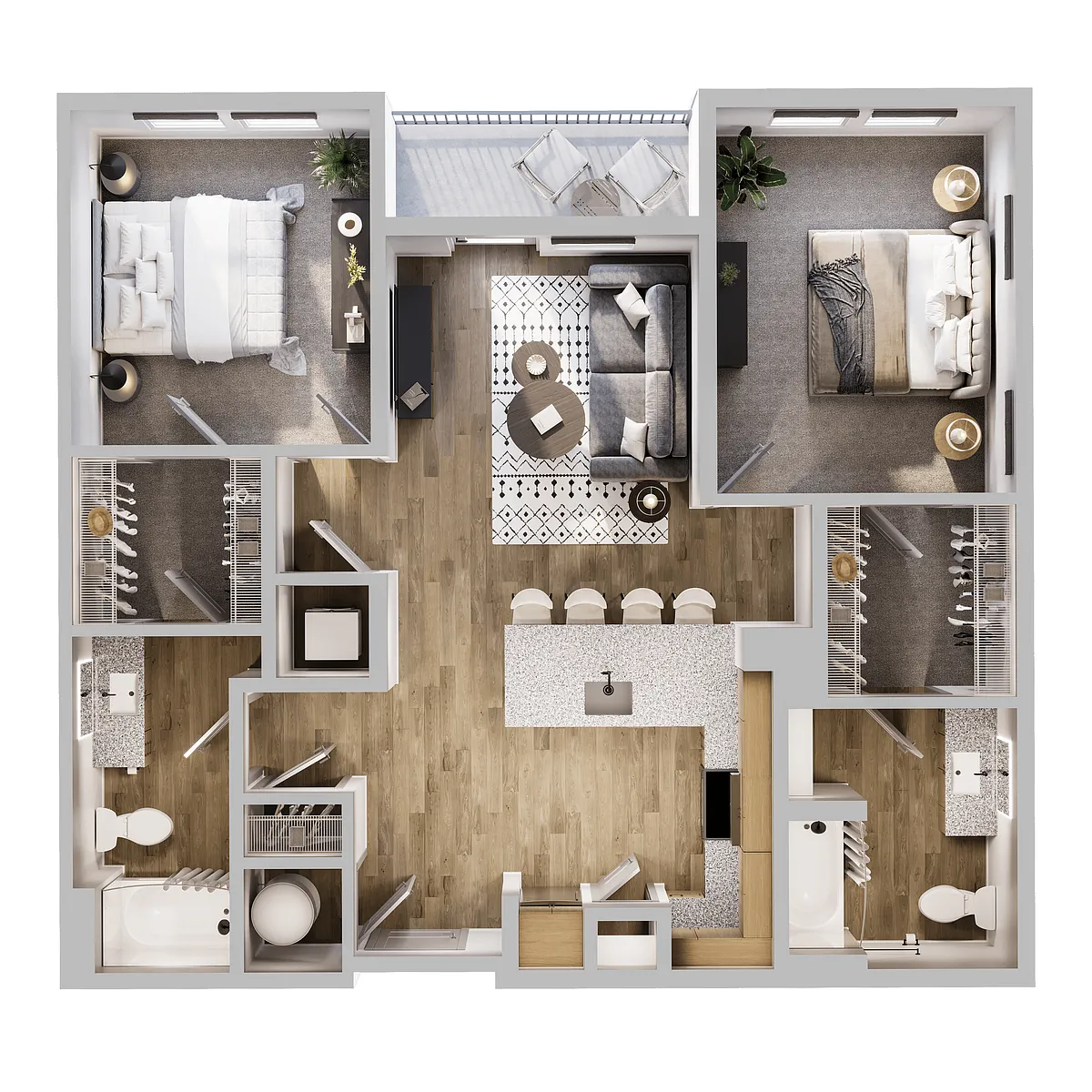 Floor plan B1P