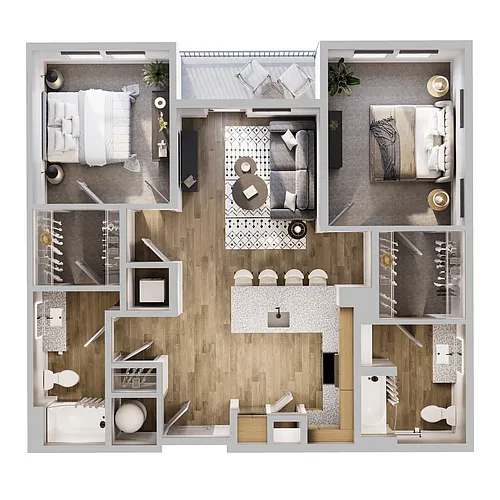 Floor plan B1