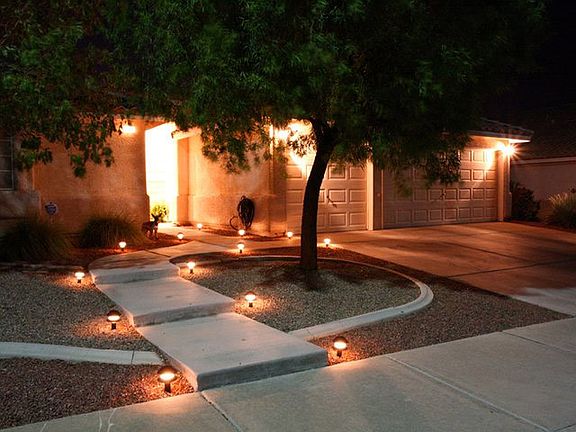 Front Night View
