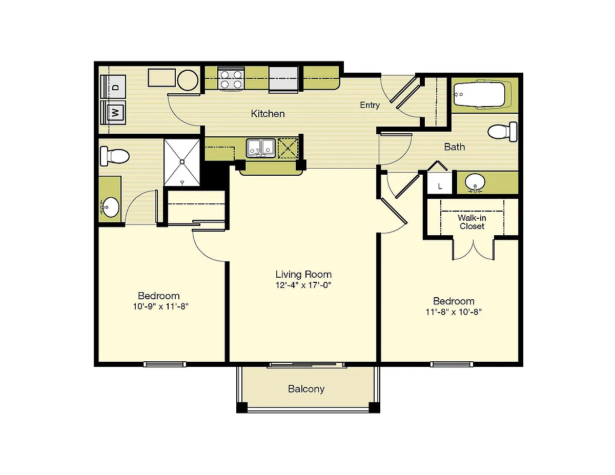Floor plan B2x2