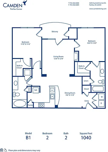 Floor plan B1