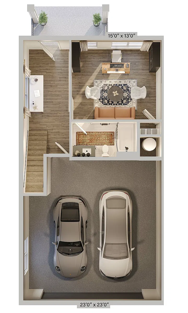 Floor plan TH3