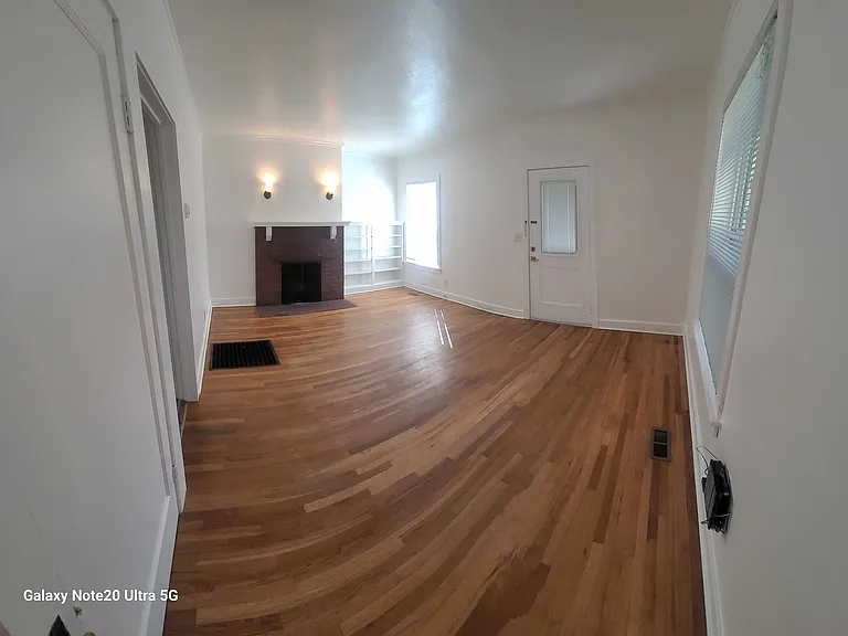 living room and front entrance