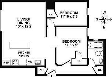 2nd image of 41 Clarkson Ave APT 1E