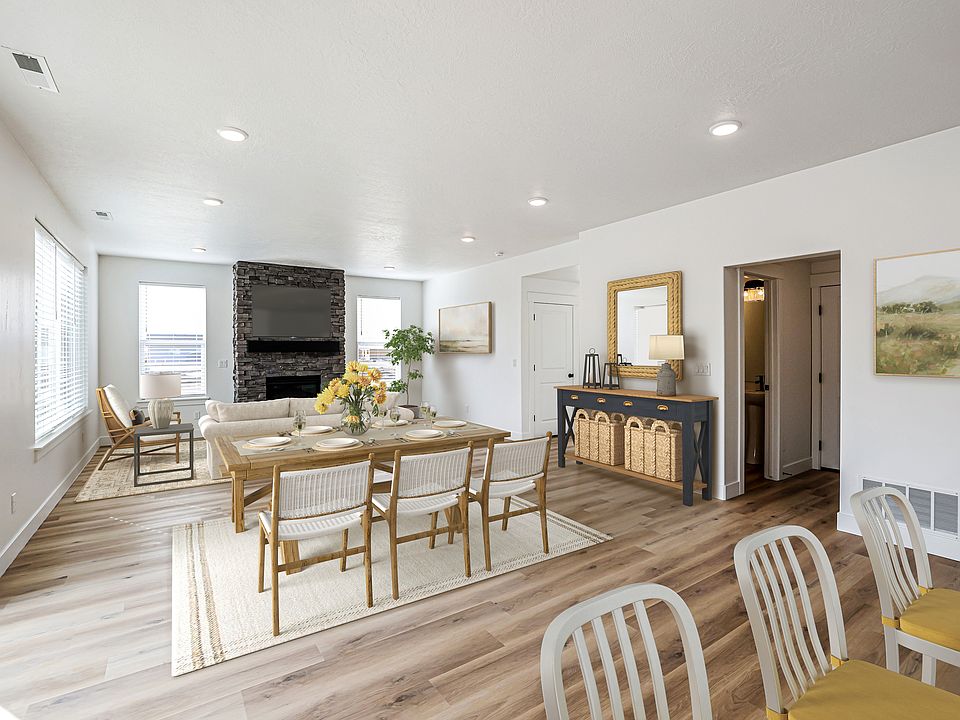 Savannah Unfinished Basement Plan, Golden Forest, Smithfield, UT 84335