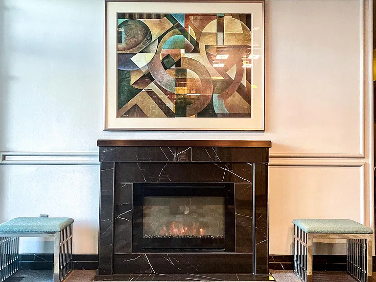 Lobby Fireplace