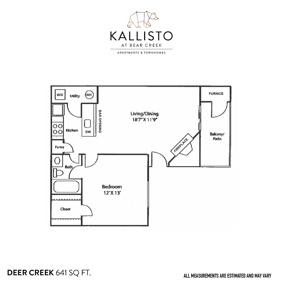 Floor plan Deer Creek