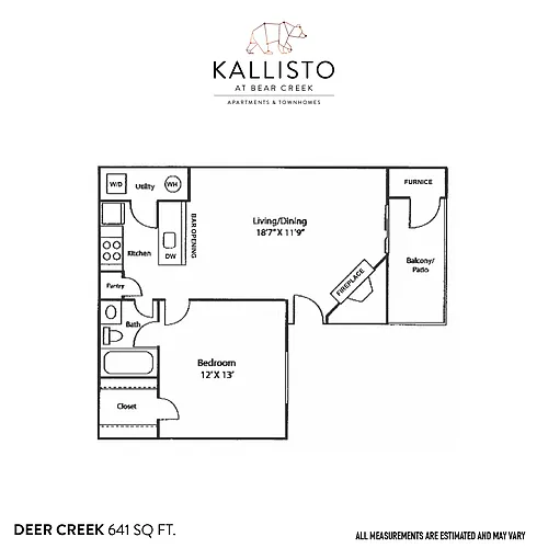 Floor plan Deer Creek