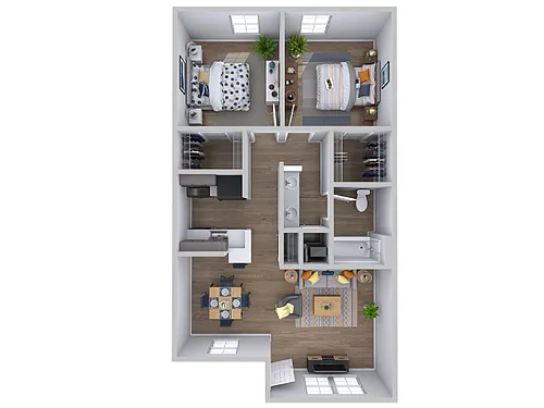 Floor plan B1