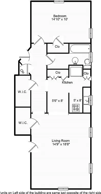 2 bed, 1000 sqft, $899 — Photo 2