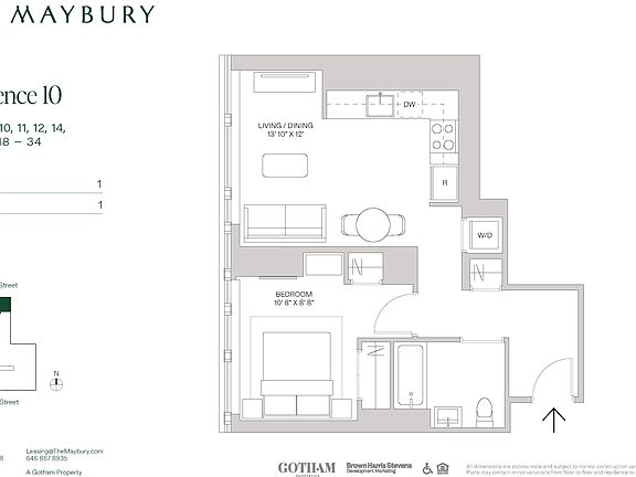 2nd image of 550 10th Ave #3110