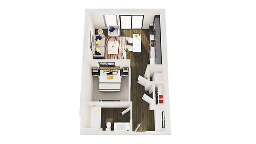 Floor plan 416