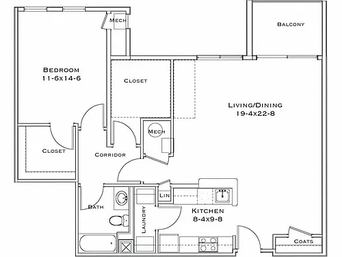 Floor plan Dogwood