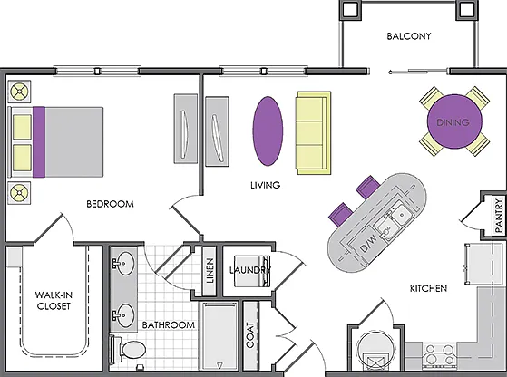 Foxtail | 1 Bed / 1 Bath Foxtail | 1 Bed / 1 Bath