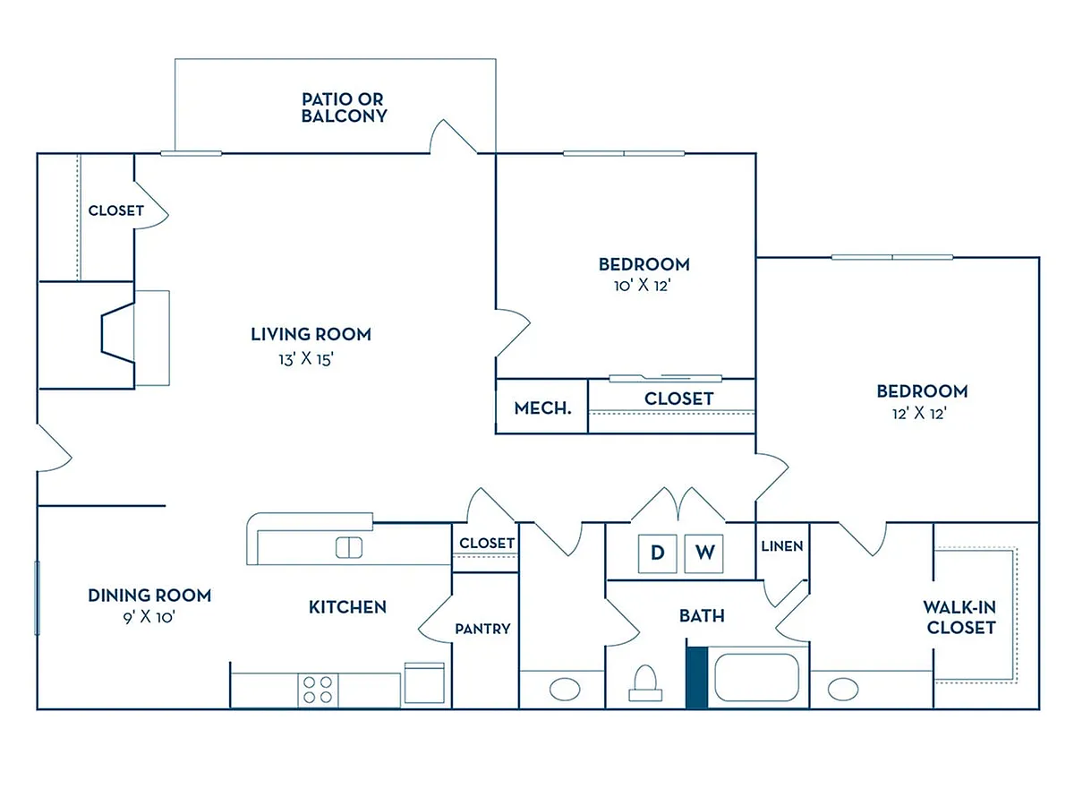 Floor plan Amsterdam