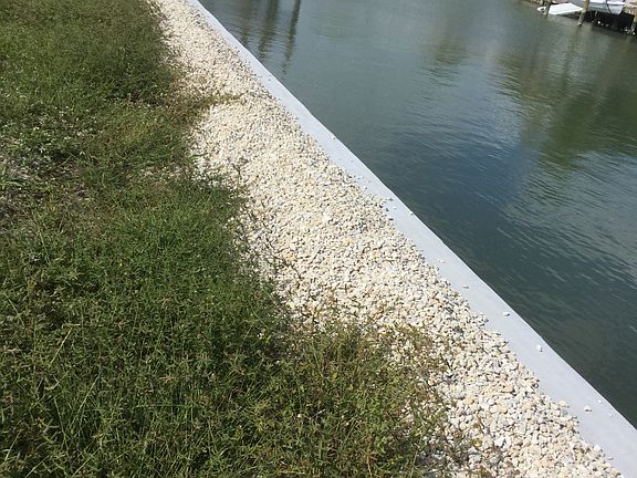Brand new seawall