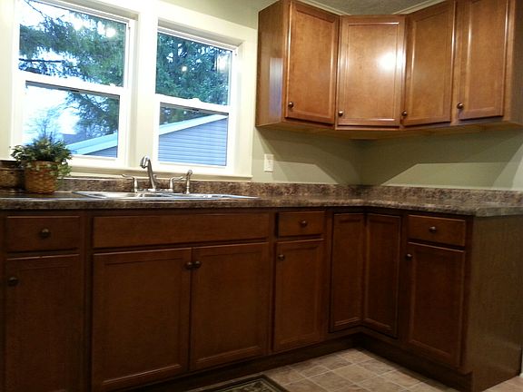 kitchen new birch cabinets