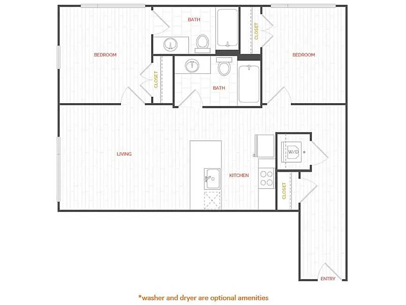 Floor plan 2X2-865