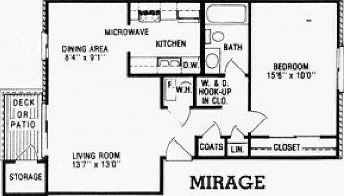 648 Sq. Feet