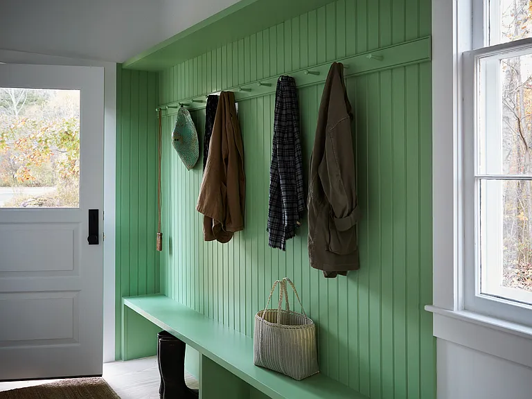mud room entryway