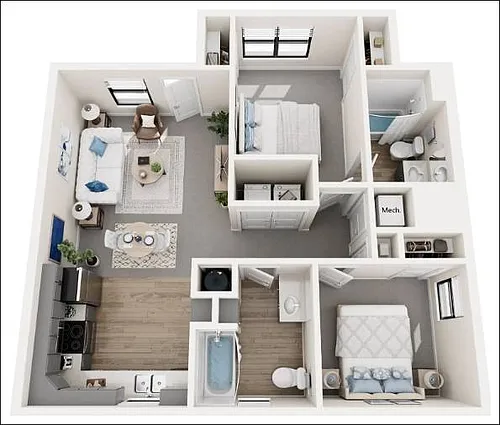 Floor plan B1