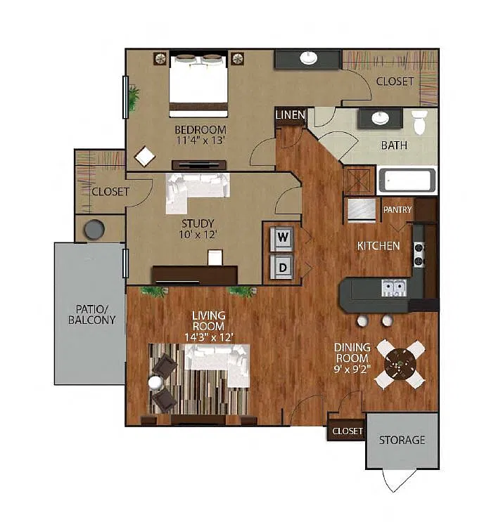 Floor plan B