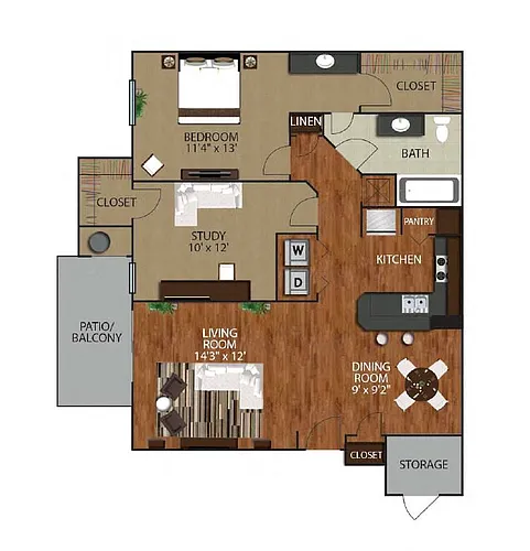 Floor plan B