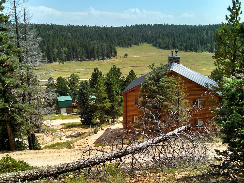 View from lot to valley