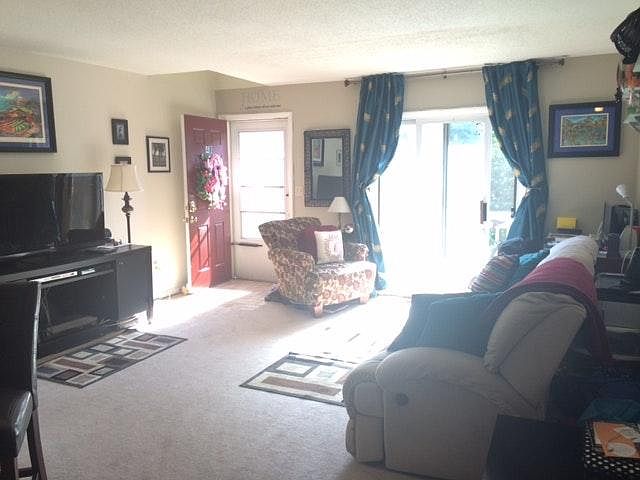 Living Room with Balcony