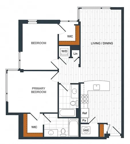 Floor plan 2P