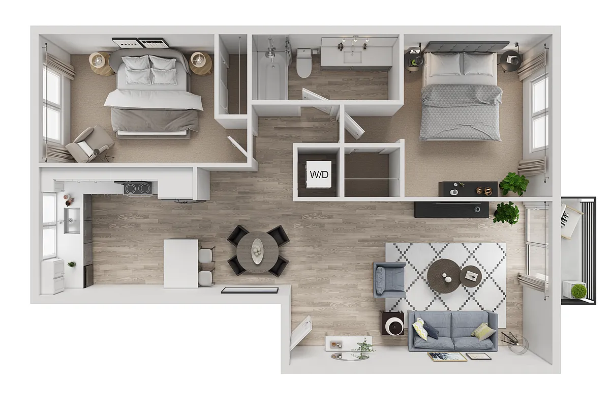 Floor plan Clipper