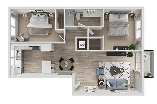Floor plan Clipper