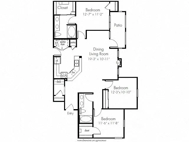 Floor plan Mesa