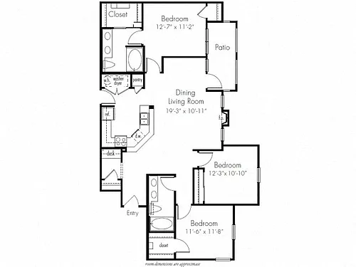 Floor plan Mesa