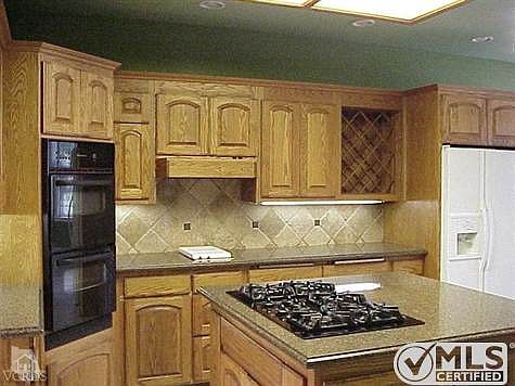 Partial kitchen view.