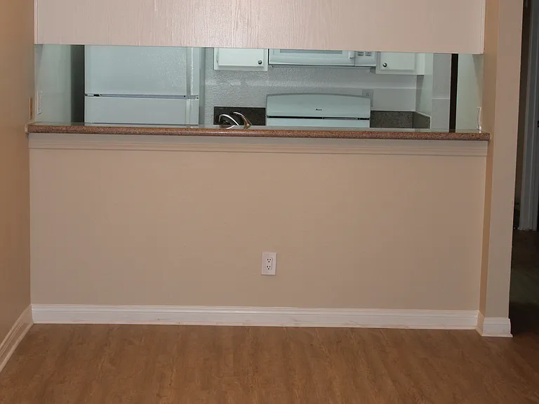 open kitchen to living room