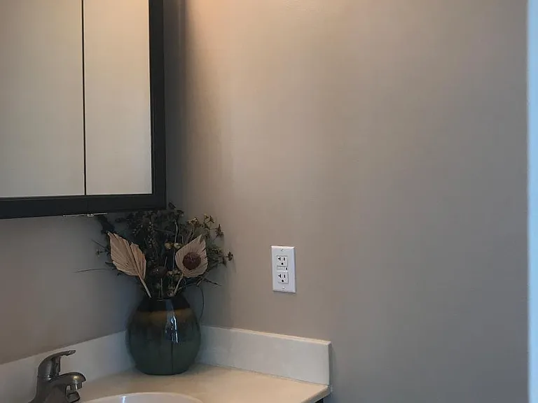 Main level half bath
