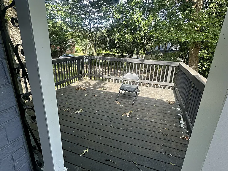 Elevated Back Porch