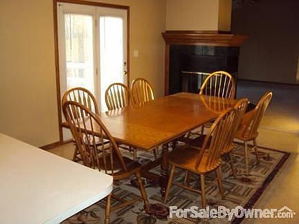 Large family eating area