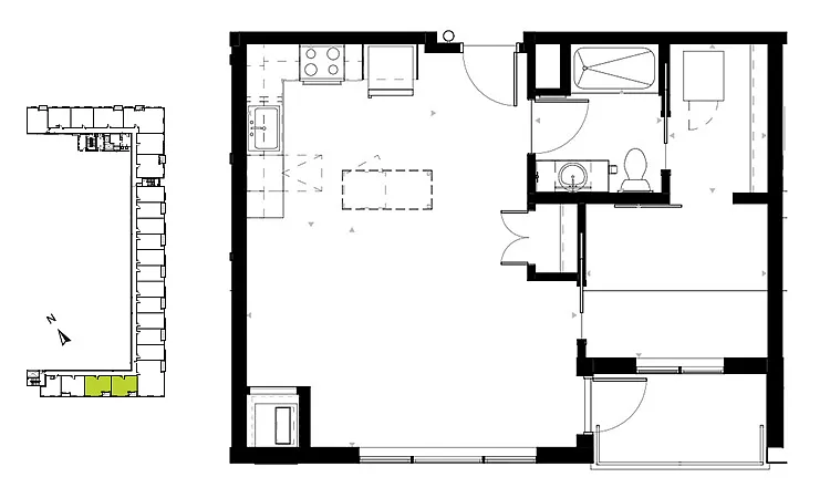 Floor plan Stone Arch A9