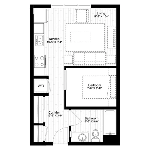 Floor plan S1-Market