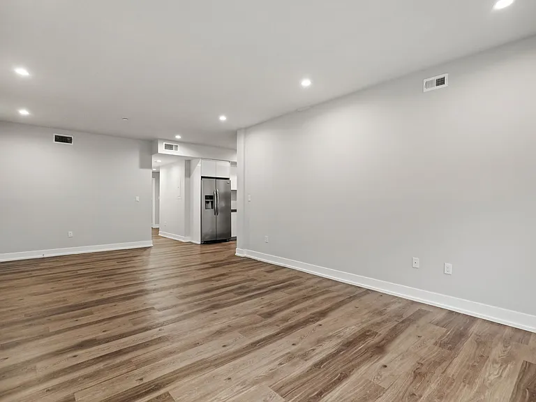 Open-Concept Dining and Living Room Space